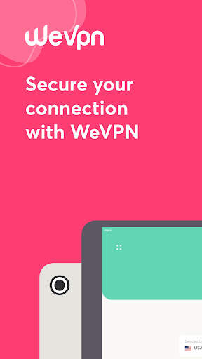WeVPN - Fast, Secure & Unlimited VPN Proxy screenshot 1