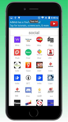 WhatSocial- all social media apps in one app MSM screenshot 1