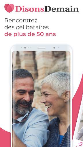 DisonsDemain - Site de rencontre pour les 50  screenshot 1