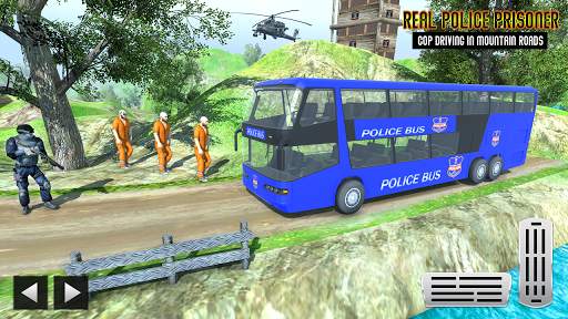 Police Bus Car Driving Game 3D screenshot 3