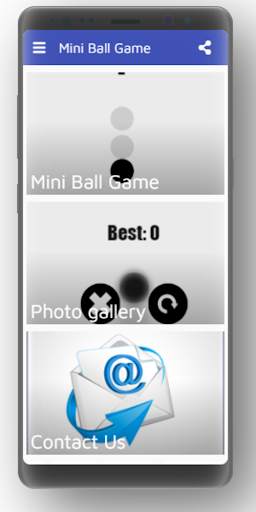 Mini Ball Game स्क्रीनशॉट 1
