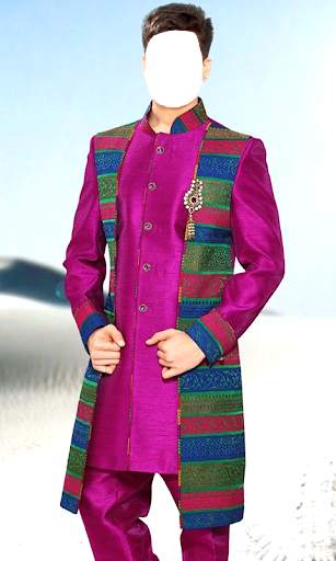 Men Sherwani Photo Suit 8 تصوير الشاشة