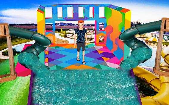 Permainan Geser Petualangan Slide Air 3D screenshot 3