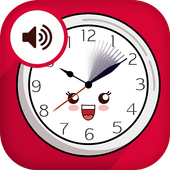 Talking clock in Indonesian - Speaking Clock icon
