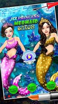 Mermaid Princess Frozen Salon screenshot 1