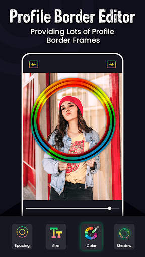 Profile Border Editor - Social media profile maker скриншот 2