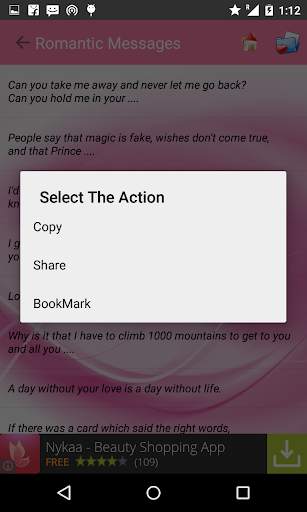 Love & Friendship Messages screenshot 4