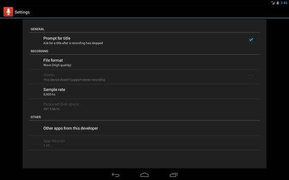 Voice Recorder 6 تصوير الشاشة
