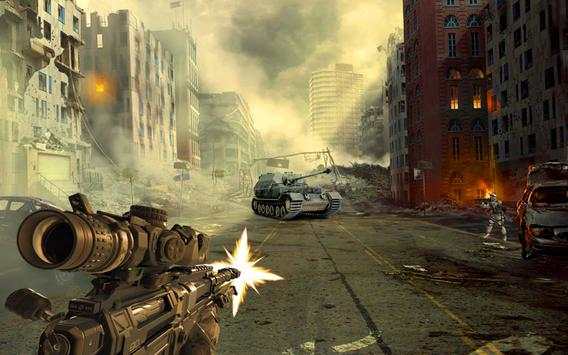 Gunung Frontline Commando Sniper Shooter screenshot 1