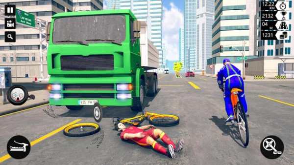 Extremes Fahrradrennen 2019: Highway City Rider screenshot 10