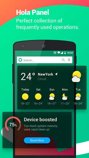 Hola Launcher - Theme, Wallpaper, 2021 screenshot 2