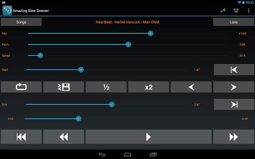 Amazing Slow Downer Lite screenshot 7