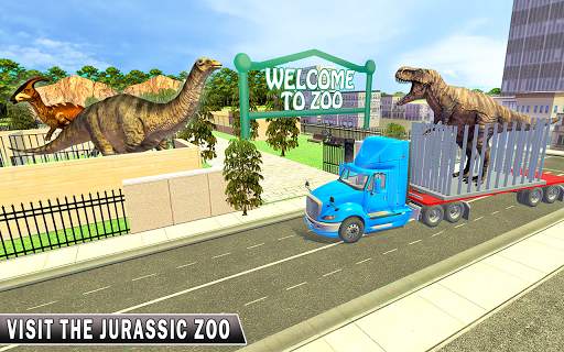 Jurassic Animal Simulator - Animal Transport Games screenshot 10