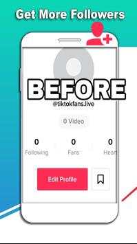 FollowTok 💝 Free Fans and Followers for TikTok screenshot 1