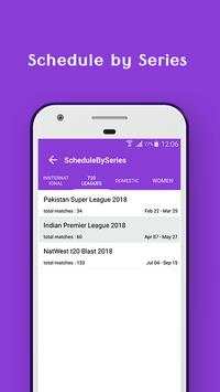 Live Cricket Score - Live Cricket score n Schedule screenshot 6
