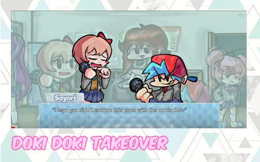 Doki Doki Takeover Mod screenshot 4
