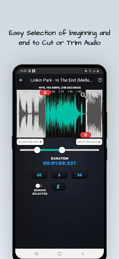 MP3 Audio Cutter Converter Merger & Video to Audio screenshot 3