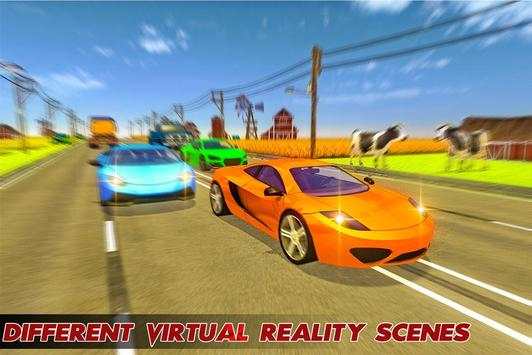 Turbo Traffic Car Racing: VR screenshot 12