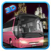 Pelatih bus tugas sopir malam logo