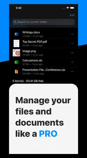 DManager Browser And Documents Assistant screenshot 2