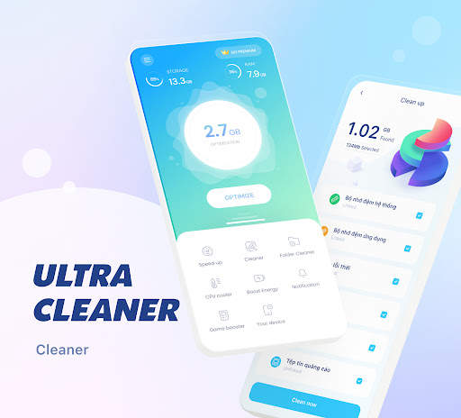 Quick Clean - Booster, Junk Cleaner, Battery Saver screenshot 1