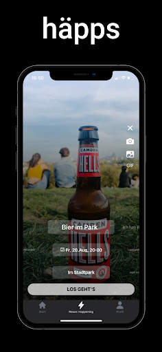 Happs: Invite your friends screenshot 1
