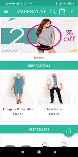 MageNative Magento Mobile App screenshot 1