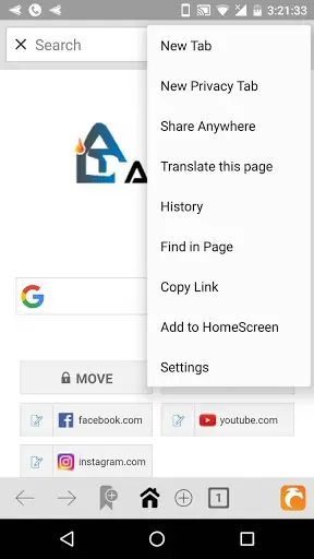 Trim Browser - Mini screenshot 2