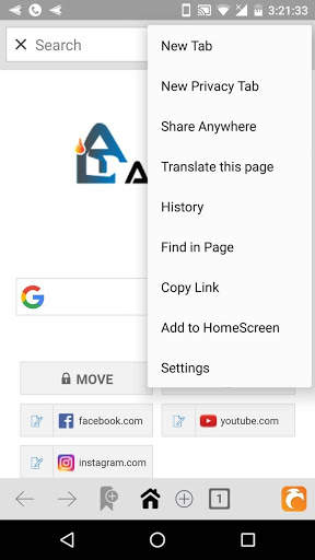 Trim Browser - Mini screenshot 2