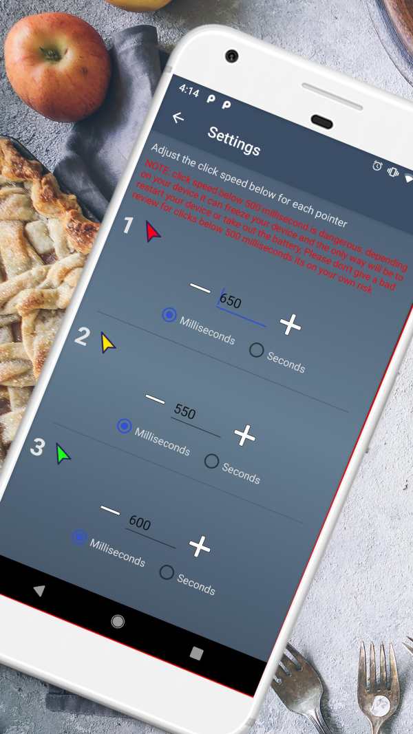 Auto Tap Tapper – Autoclicker Interval Taps screenshot 1