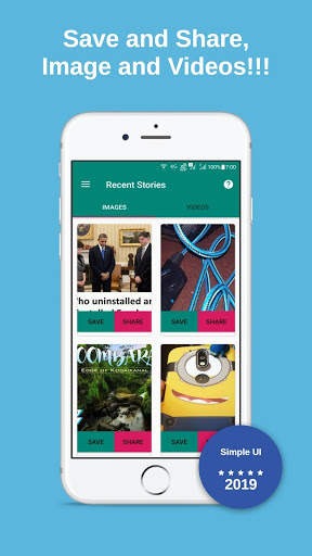 Status Saver App for Image and Videos - 2021 स्क्रीनशॉट 1