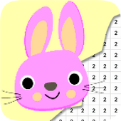 Bunny Color By Number - Pixel Art icon