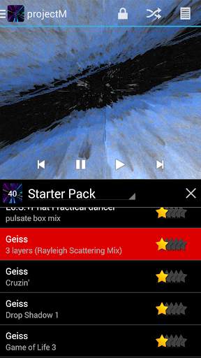 projectM Music Visualizer screenshot 6