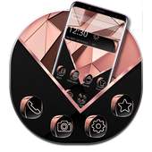 Rose Gold Luxury Launcher Theme 1.1.2