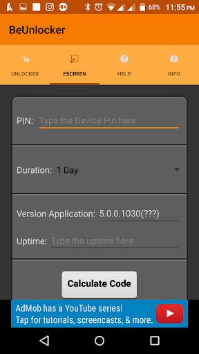 BeUnlocker Free BlackBerry Unlocker screenshot 3