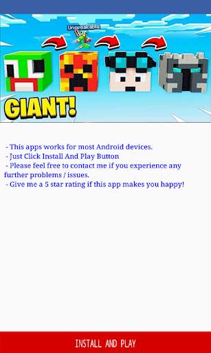 YouTuber Head Parkour! for Minecraft PE screenshot 1