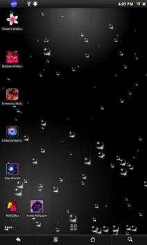 Water drops live wallpaper screenshot 4