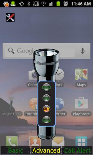 Magic Flashlight & Call Alert  screenshot 1
