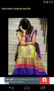 Half Saree Face Changer скриншот 2