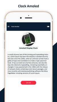 Amoled Clock - Clock Wallpaper 8 تصوير الشاشة