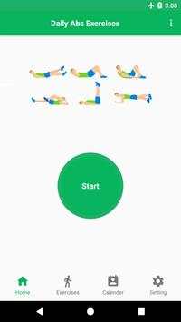Six Pack Abs in 21 Days - Abs workout screenshot 1