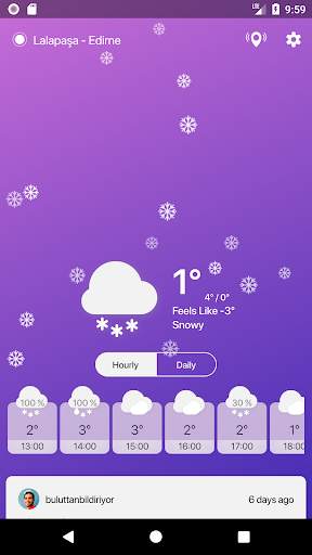 Buluttan - Weather of Turkey screenshot 5