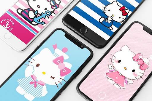 Cute Kitty wallpaper lockscreen screenshot 1