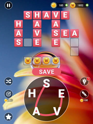 Word Cross Flower Garden screenshot 7