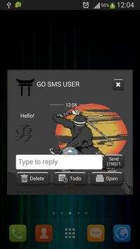 GO SMS Ninja screenshot 7