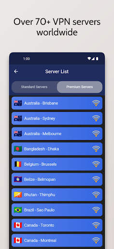 Thunder VPN Ultra Hotspot VPN screenshot 3