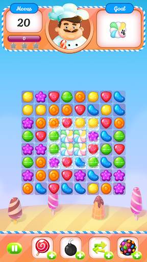 Gusto Yummy Chef - Match 3 Fruit Candy Puzzle Game screenshot 4
