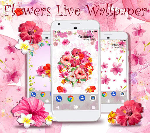 Flower Blooming Live Wallpaper screenshot 1