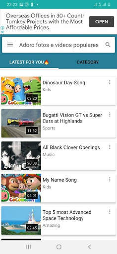 Adoro fotos e vídeos populares screenshot 1