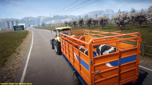 Heavy Duty Cargo Tractor Trolley screenshot 4
